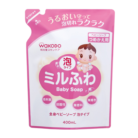 ミルふわ 全身ベビーソープ泡タイプ　つめかえ用(yòng)