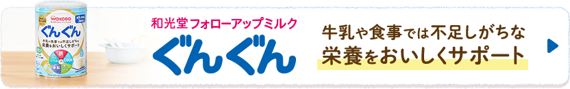 和光堂フォローアップミルクぐんぐん® 満9か月頃から3歳頃までの栄養補給に適したフォローアップミルク